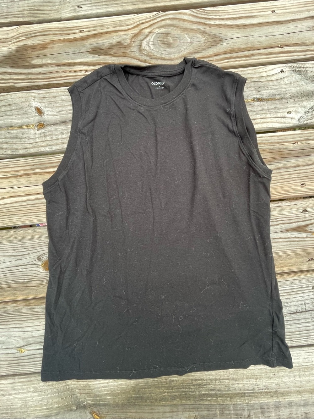 Old Navy black muscle tank